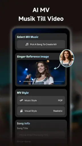 MusicLab: AI Låt & Musikvideo screenshot