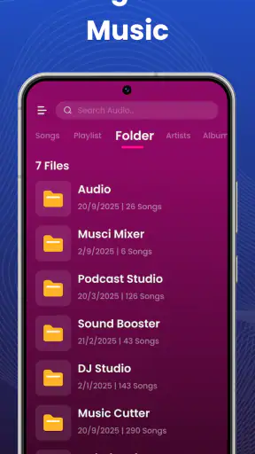 Musikspelare - MP3-spelare screenshot