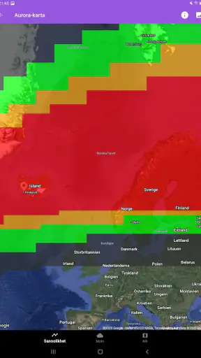 My Aurora Forecast Pro screenshot