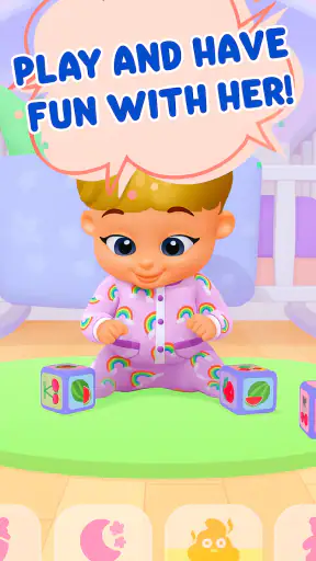 My Baby Care Toddler Girl Game screenshot