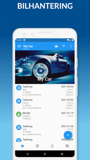 My Car - Bränslespårning screenshot