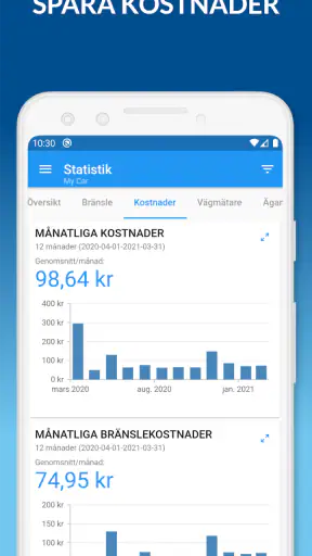 My Car - Bränslespårning screenshot