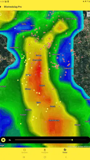 My Lightning Tracker screenshot