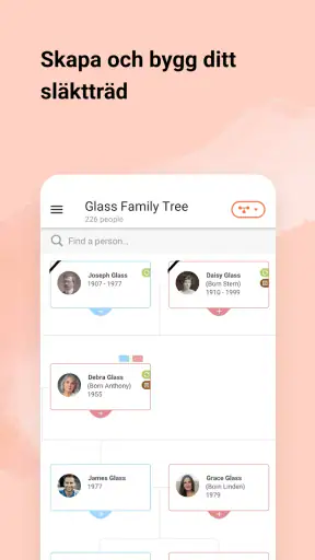 MyHeritage - Släktforskning screenshot