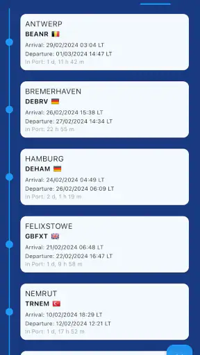 MyShipTracking screenshot