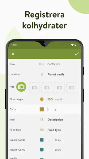 mySugr – diabetesdagbok screenshot