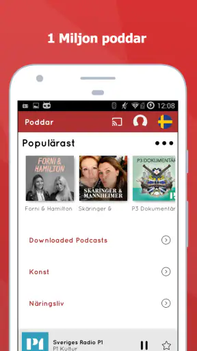 myTuner Radio Sverige screenshot
