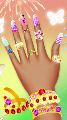 Nail Salon Game: Art & Tattoo screenshot