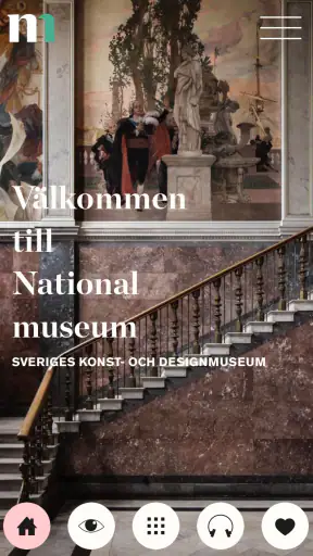 Nationalmuseum Visitor Guide screenshot