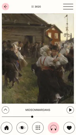 Nationalmuseum Visitor Guide screenshot