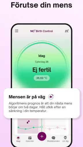 Natural Cycles Preventivmedel screenshot