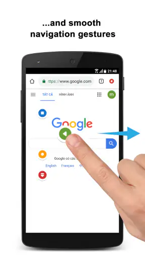 Navigation Gestures screenshot