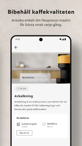 Nespresso Smart screenshot