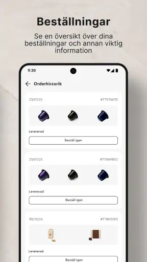 Nespresso Store screenshot