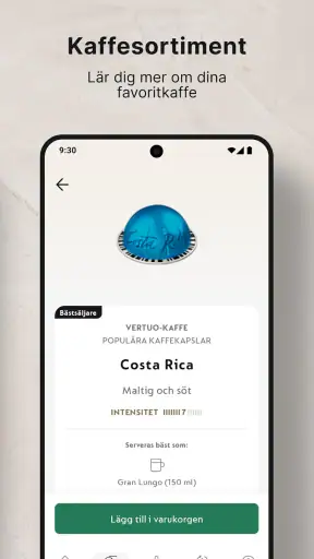Nespresso Store screenshot