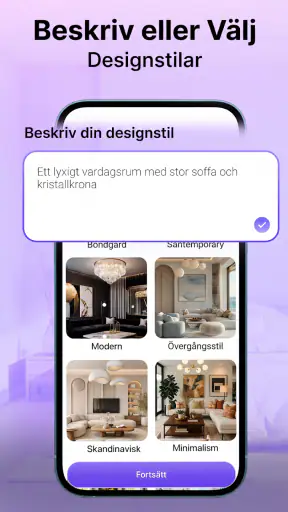 NestAI: AI Heminredning screenshot