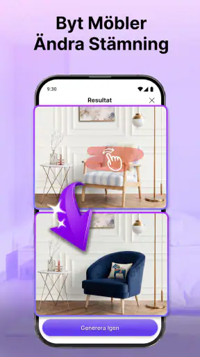 NestAI: AI Heminredning screenshot