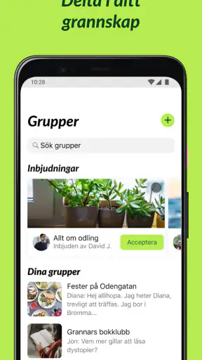 Nextdoor: Grannskapsnätverk screenshot