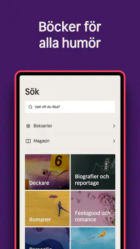 Nextory: Ljudböcker & E-böcker screenshot