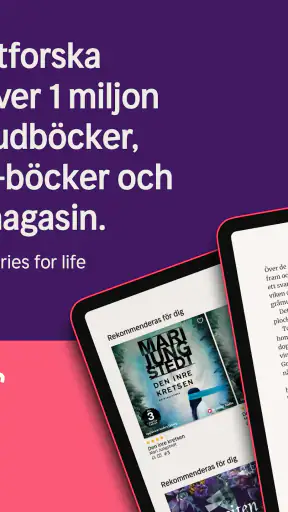 Nextory: Ljudböcker & E-böcker screenshot