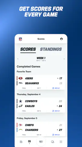 NFL screenshot