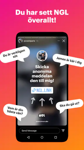 NGL - anonyma q&a screenshot
