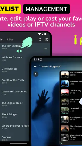 Night Video Player - voice amp screenshot