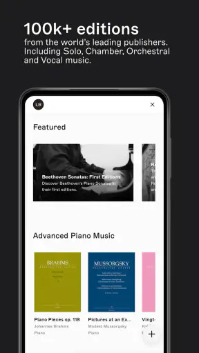 nkoda: sheet music screenshot