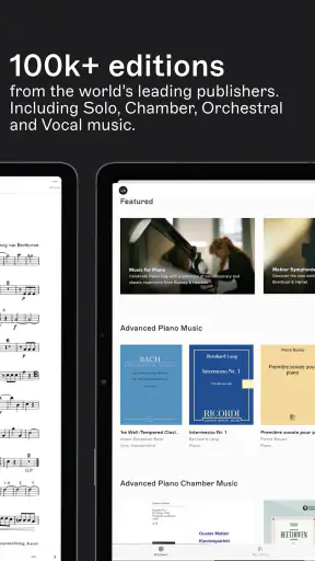 nkoda: sheet music screenshot