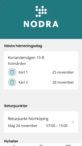 Nodra screenshot
