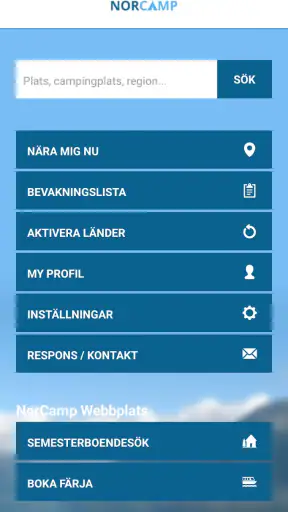 NorCamp - Skandinavien Camping screenshot
