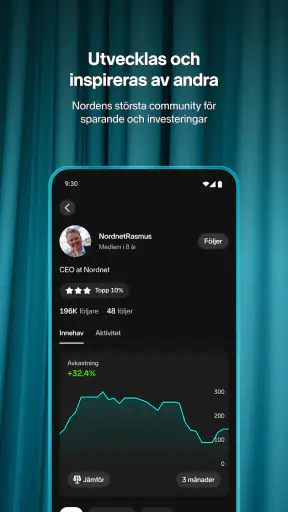 Nordnet: Aktier & Fonder screenshot