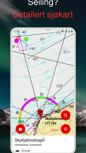 Norgeskart screenshot