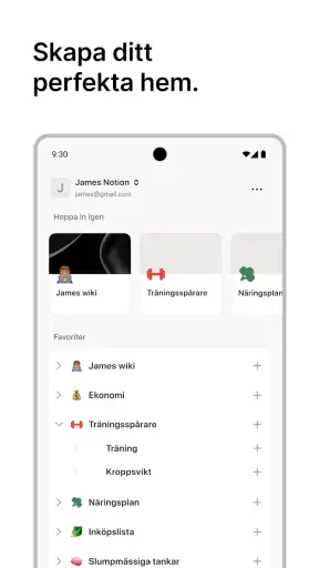 Notion: Ant, Uppg, AI screenshot