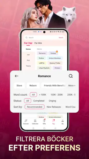 NovelaGo - Romaner & Böcker screenshot