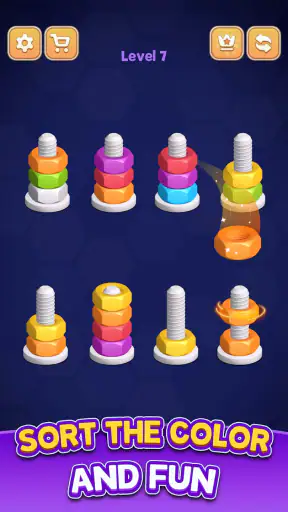 Nuts Sort screenshot