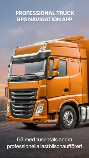Odysseus GPS Truck Navigation screenshot