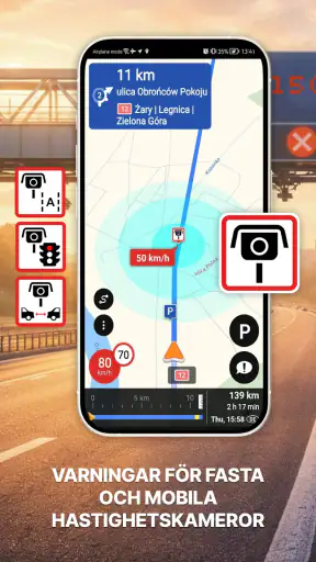 Odysseus GPS Truck Navigation screenshot