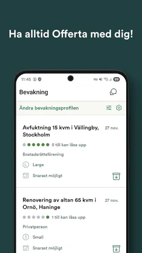 Offerta screenshot