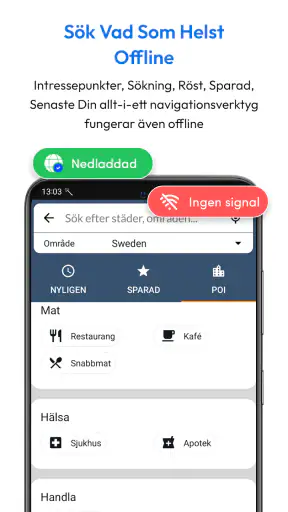Offline Map Navigation screenshot