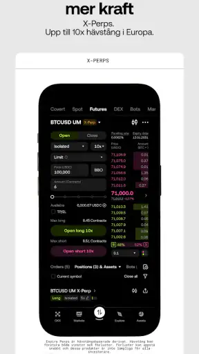 OKX: Köp Bitcoin BTC & krypto screenshot