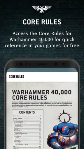 (OLD)Warhammer 40,000:The App screenshot