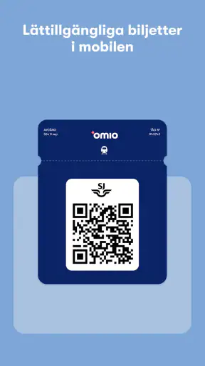 Omio: SJ Tåg, Buss, Resor App screenshot