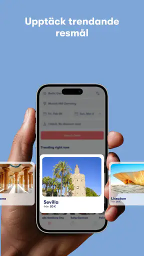 Omio: SJ Tåg, Buss, Resor App screenshot