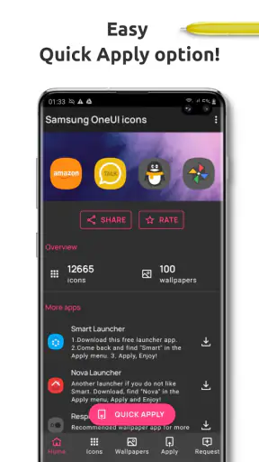 One UI Icon Pack & Wallpapers screenshot