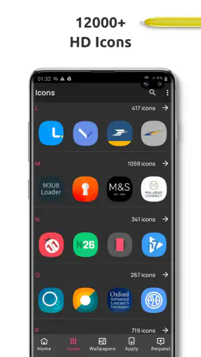 One UI Icon Pack & Wallpapers screenshot
