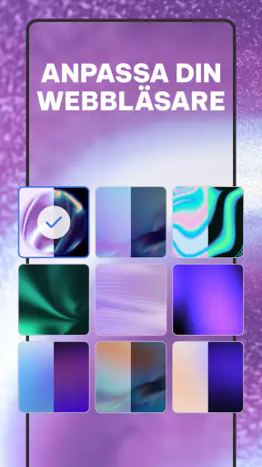 Opera webbläsare med AI screenshot