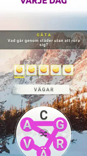 Ordspel på Svenska: Korsord screenshot