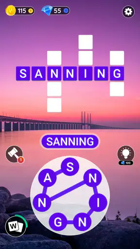 Ordstad: anslut ordspel screenshot