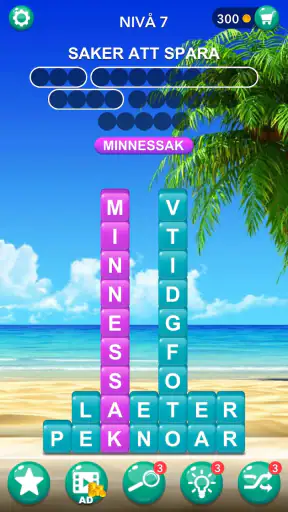 Ordstapel: Ordsökningsspel screenshot